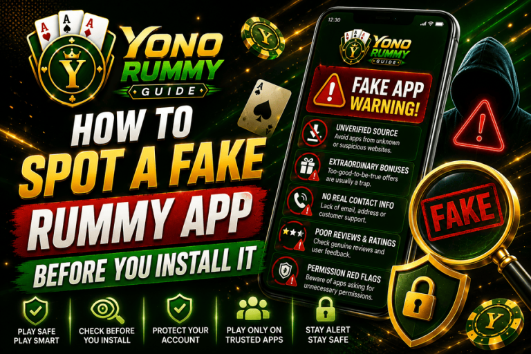 How to Spot a Fake Rummy App Before You Install It